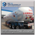 50 cbm LPG Tank semi trailer 3 axle liquid propane gas tanker semi trailer